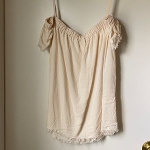 Bella Dahl Raw Edge Off Shoulder Top